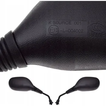 Zrcátko pro motocykl Sada zrcátek, Zrcátka R+L 10mm motocyklová Fighter 3 s homologací