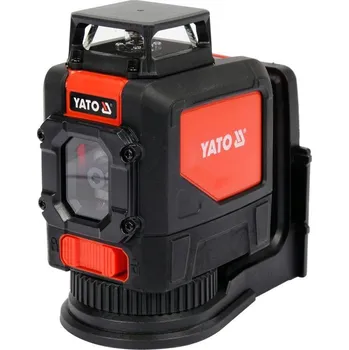 Měřící laser Laser křížový zelený - 360° + příslušenství + stativ YATO