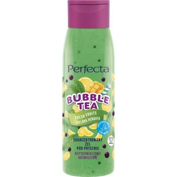Sprchový gel Sprchový gel Perfecta Bubble Tea s čerstvým ovocem Zelený Čaj