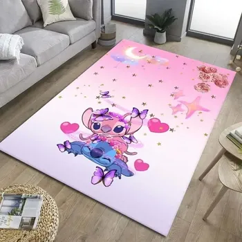 Dětský pokoj Velký koberec s motivem Lilo a Stitch - 90x130cm,5