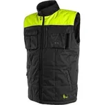 Vesta CXS SEATTLE, pánská, zimní, fleece, černo-žlutá, vel. 2XL