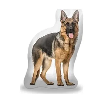 3D polštář ve tvaru Německý ovčák