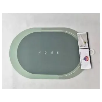 Koupelnová předložka Předložka koupelnová 80x50cm HOME zelená