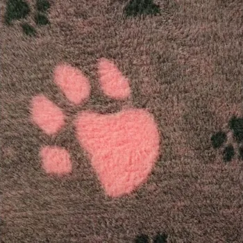 Pelíšek pro psa Vetbed Premium protiskluz Pink Big Paw 30mm varianta 50x40cm