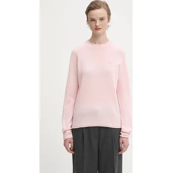 Dámský svetr Vlněný svetr Lacoste, 36, růžová, 30X