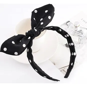 Čelenka Dámská vintage čelenka s mašlí | čelenka do vlasů, dámská doplňky - 6