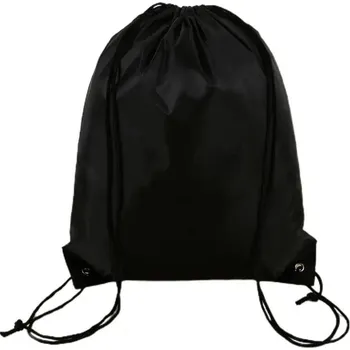 Sáček na boty | vak na obuv - lehký batoh - černá