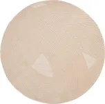 Krémový ručně tkaný vlněný kulatý koberec ø 200 cm Domm – Kave Home ID_1826978