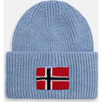 Čepice Čepice s vlnou Napapijri F-Evei NP0A893PI841 modrá 50X, vel. ONE SIZE