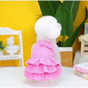 Obleček pro psa Šaty pro psa | obleček pro fenku XS-XXL - Růžová,XXL
