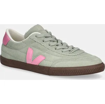 Pánská obuv Kožené tenisky Veja Panenka FU0320903A zelená 70X, EUR 36