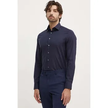 Pánská košile Bavlněná košile Calvin Klein K10K108426 námořnická modř 59X, vel. 40