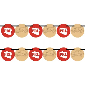 Girlanda PRL k narozeninám 5 m