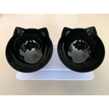 Miska pro psa Miska pro psy a kočky s protiskluzovým stojanem | designovámiska na krmení pro domácí mazlíčky - E