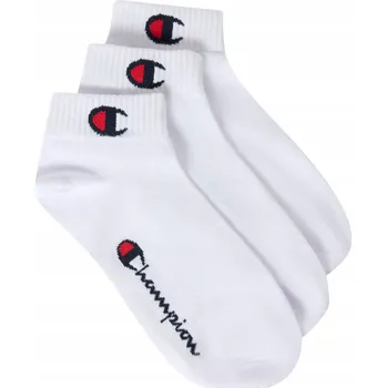 Pánské ponožky Champion CHAMPION PONOŽKY 3 KS BÍLÉ VELIKOSTI 43-46