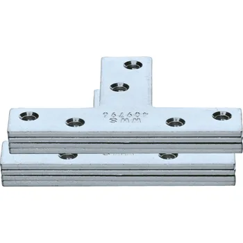 Stavební materiál PARKSIDE® Děrovaný úhelník / spojovací prvek (spojovací úhelník ve tvaru T, 8 kusů)