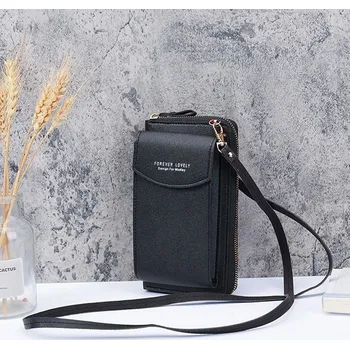 Kabelka Elegantní dámská crossbody kabelka - černá