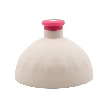 Zdravá lahev Kompletní víčko bílé/zátka růžová 211