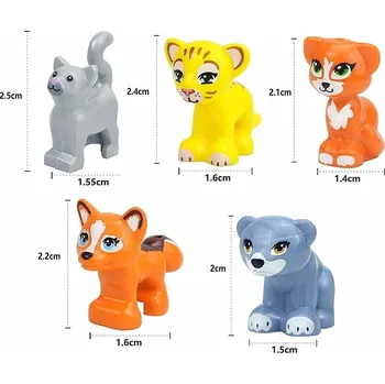 ostatní stavebnice Stavebnice s motivem zvířat | Styl Lego - DJ48