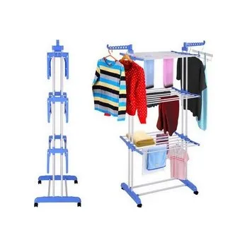 Sušák na prádlo Věžový sušák na prádlo se skládacími křídly - 3 patra