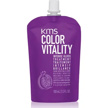Vlasová regenerace KMS Color Vitality Intense Gloss Treatment intenzivní péče pro zdravý lesk 100 ml