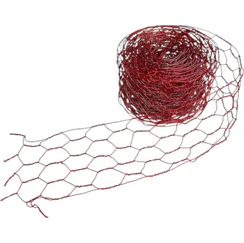 Pletivo FLOWERIO Aranžérské pletivo 5cm 4,6m - červené