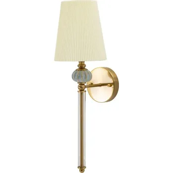 Nástěnné svítidlo Bílé/ve zlaté barvě nástěnné svítidlo Warsaw – Mauro Ferretti ID_1829326