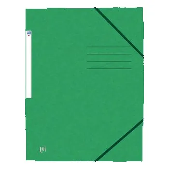 Archivační box Oxford, Tříchlopňové desky, karton, A4, zelená