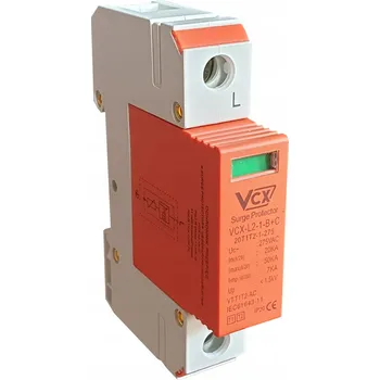 Přepěťová ochrana Přepěťová ochrana VCX B+C T1 T2 1P svodič přepětí