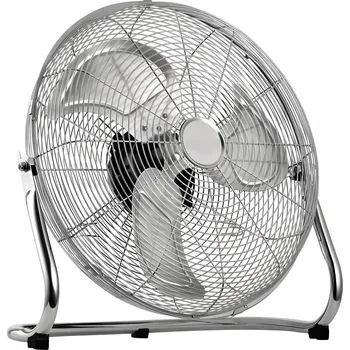 Domácí ventilátor Stojanový ventilátor LTC 120 W, 18 palců, stříbrný, s oscilací