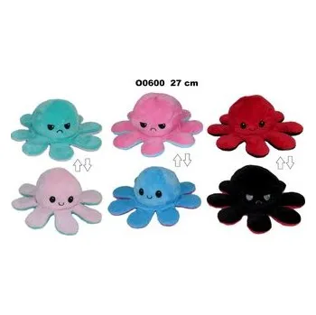 plyšák Ośmiornica dwustronna 27cm MIX