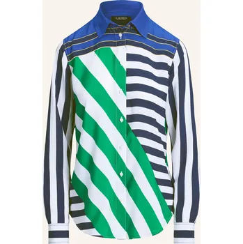 Dámská halenka Lauren Ralph Lauren Dámská Košile, modrá / zelená / bílá, 44