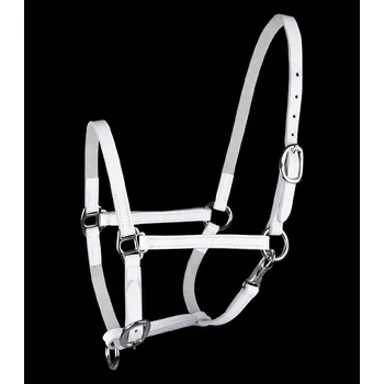 Vybavení pro koně Výstavní ohlávka STAR Waldhausen Barva: Bílá, Velikost: VB