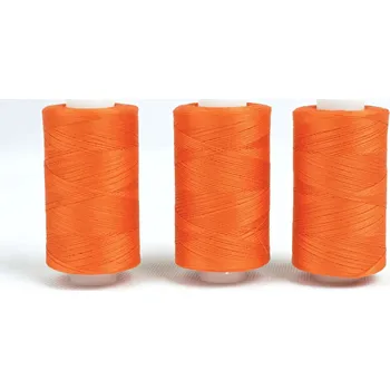 Nit Snový svět Bavlněná nit oranžová (3405) 1000 yards