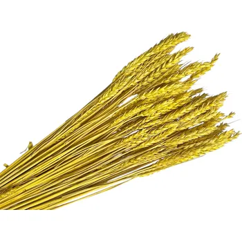 umělá květina FLOWERIO Sušené klasy pšeničné 150g - žluté