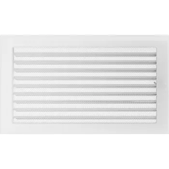 Větrací mřížka KOMÍNOVÁ MŘÍŽKA S ŽALUZIÍ 22x37 BÍLÁ VENTILAČNÍ
