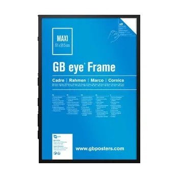 Plakát Černý rám na plakát 61 × 91,5 cm