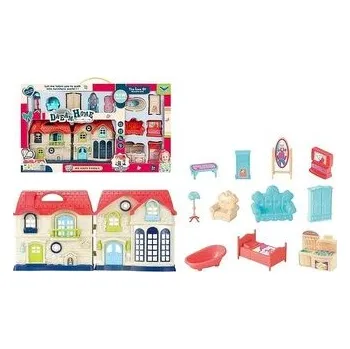 Panenka Domek dla lalek z figurkami i meblami