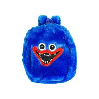 plyšák Leventi Huggy Wuggy plyšový batoh modrý