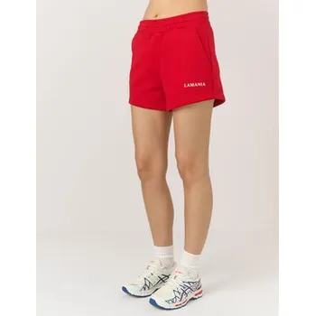 Pánské kraťasy La Mania Šortky PENN Červená Classic Fit 36