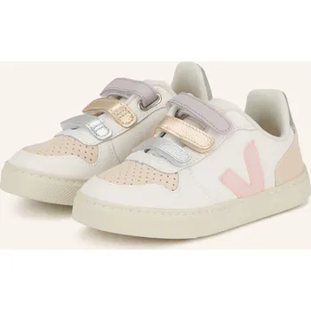 Dámská móda Veja Dívčí Tenisky V-10, bílá / béžová, 26