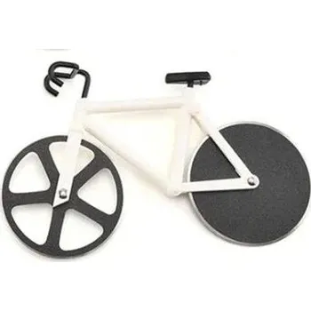 Kráječ na pizzu | kráječ pizzy, styl kolo - Bílá