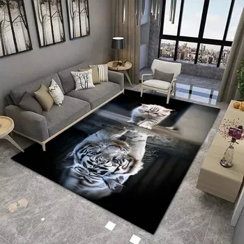 Koberec Protiskluzový koberec do dětského pokoje | styl kočka - 6,40x60cm