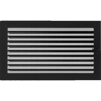 Větrací mřížka Mřížka výdechová lakovaná Kratki černá