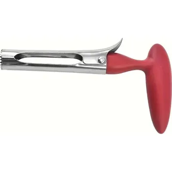 Vykrajovač jader nerezový pro ovoce a zeleninu | multifunkční kuchyňský nástroj - červená