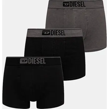 Pánské spodní prádlo Boxerky Diesel UMBX-DAMIEN-THREE PACK BOXERS 3-pack 00ST3V.0GDAC černá 99D, vel. XL