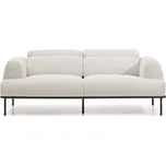 Béžová žinylková polohovací pohovka 214 cm Aurum – Kave Home ID_1827356