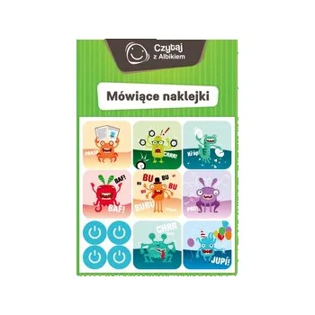 Czytaj z Albikiem. Mówiące naklejki