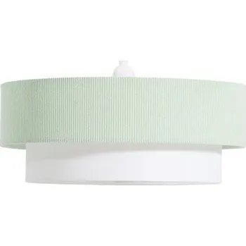 Bílé/tyrkysové dětské svítidlo s textilním stínidlem Bianella – Kave Home ID_1827020