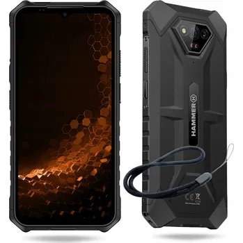 Mobilní telefon Smartphone Hammer Iron V 6GB/64GB 4G (LTE) černý odolný pancéřový telefon